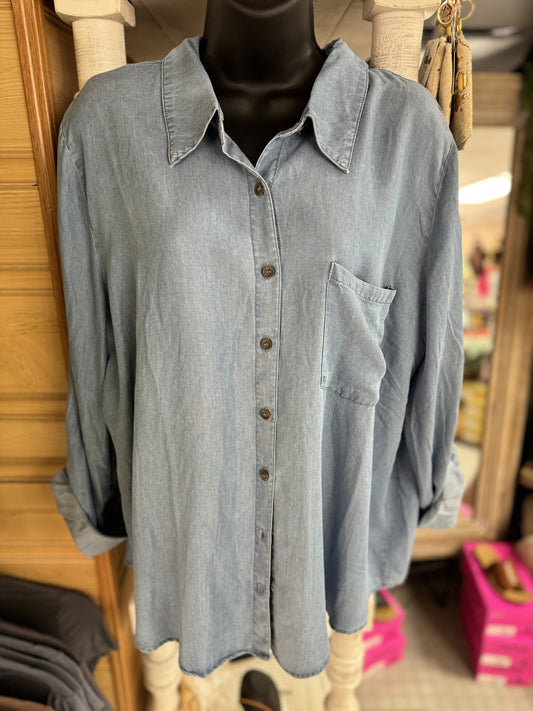 Blu Pepper Denim Shirt